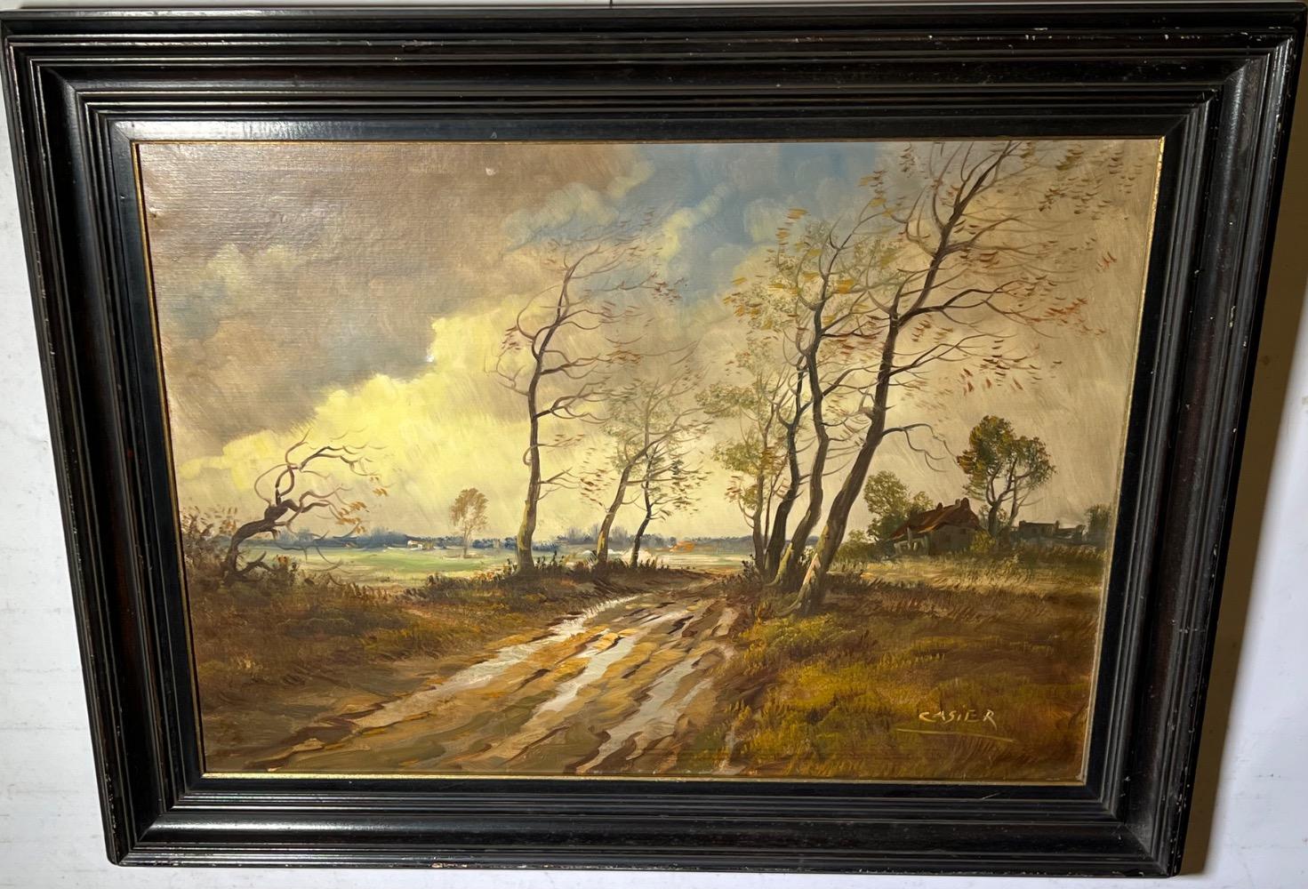 Autumn in Flanders ( oil on canvas )
