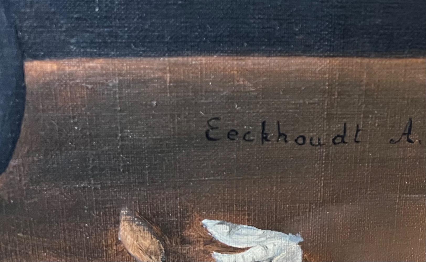 Stillife with flowers ( oil on canvas )