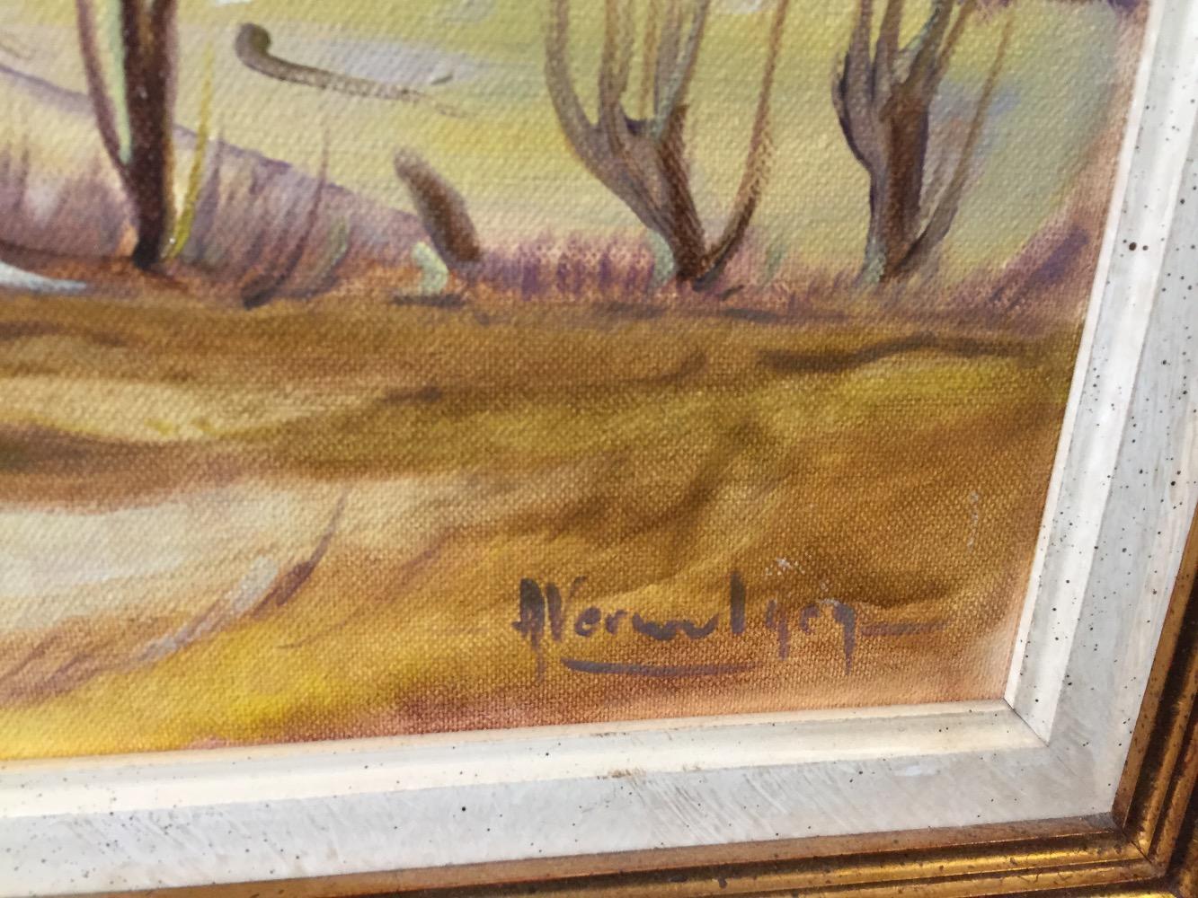 Landscape in Dutch Flanders 