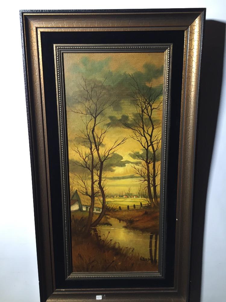 Farm at the riverside