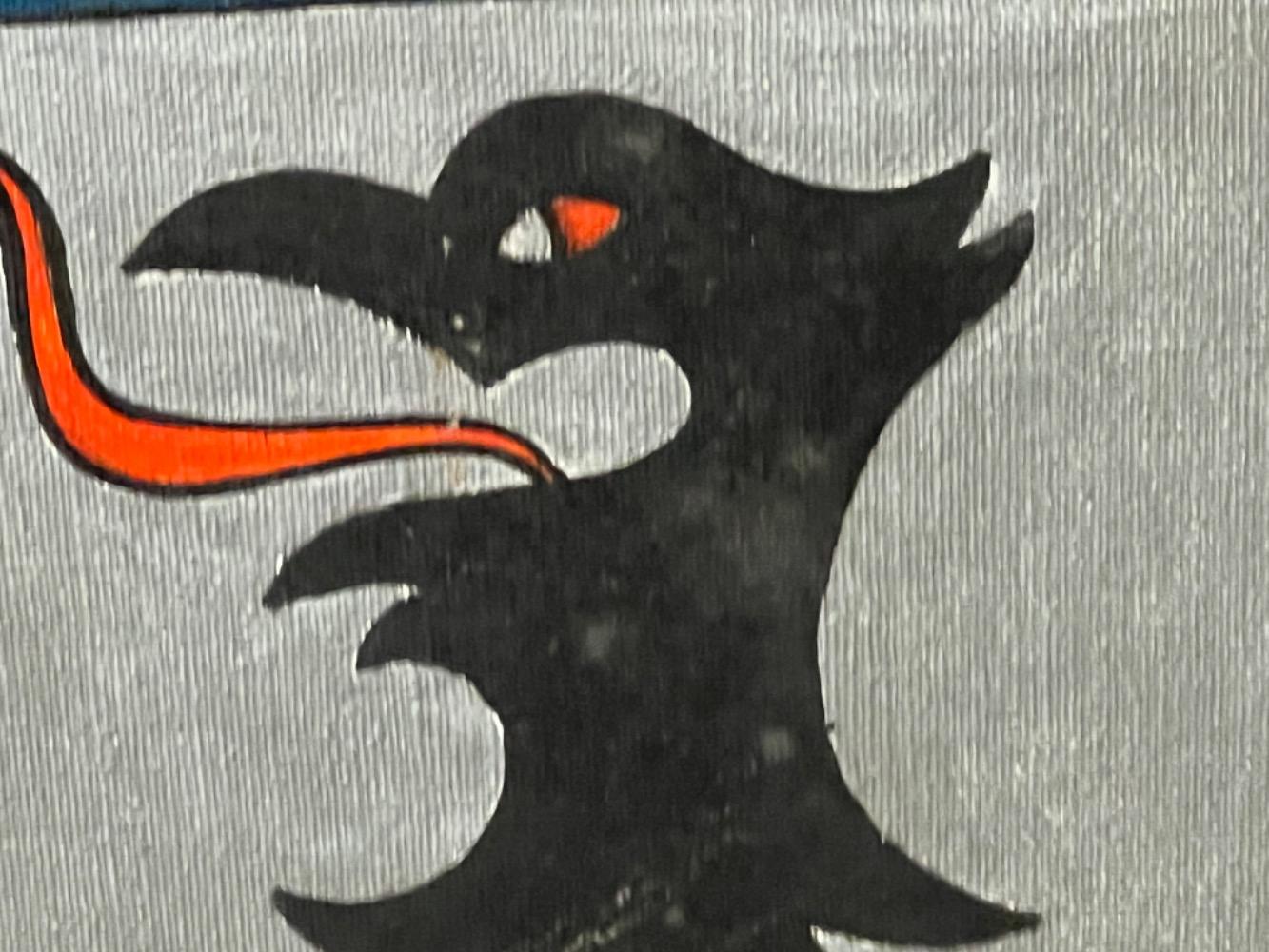 Coat of arms ( oil on panel )