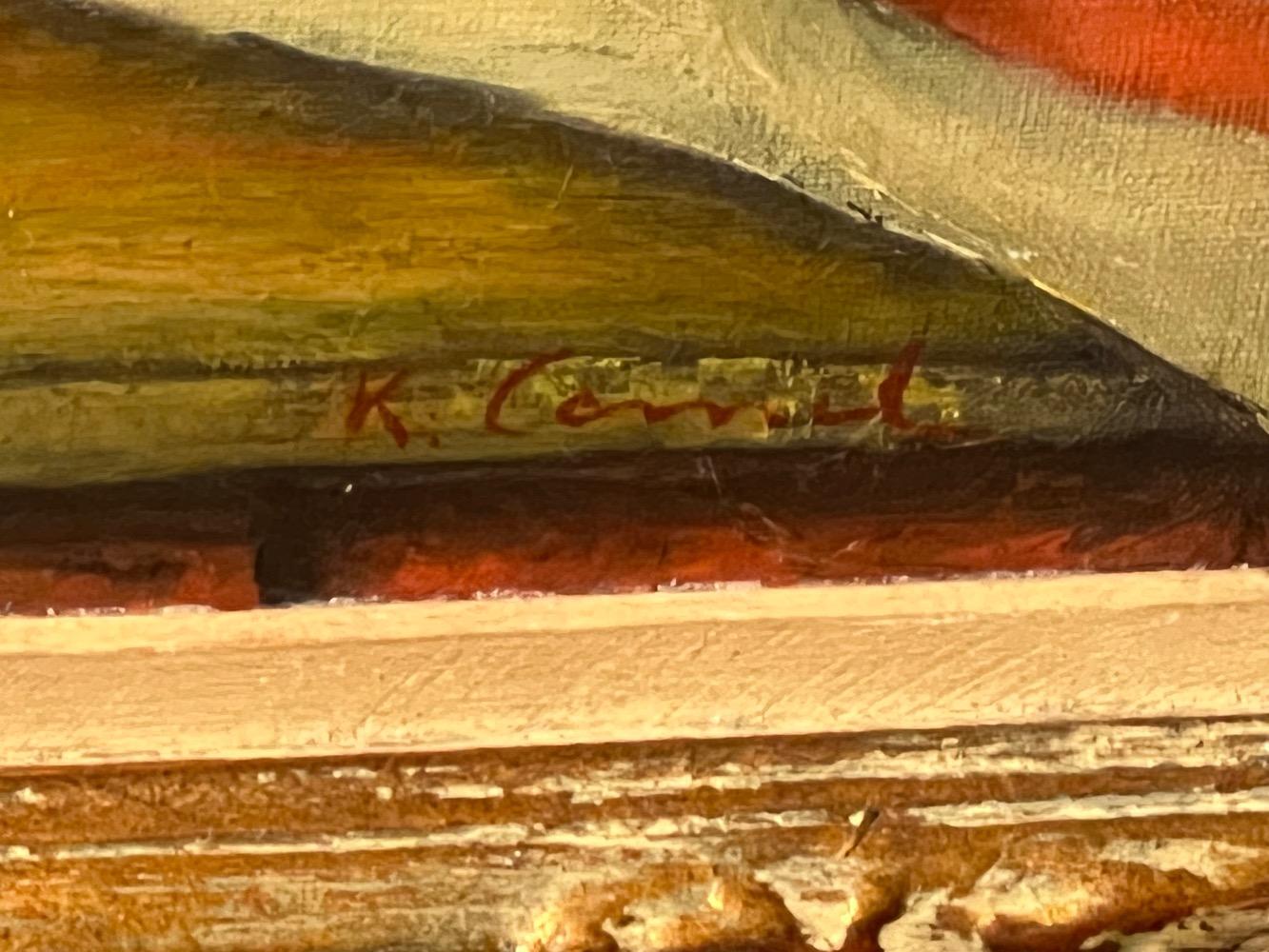 Stillife with fish ( oil on canvas)