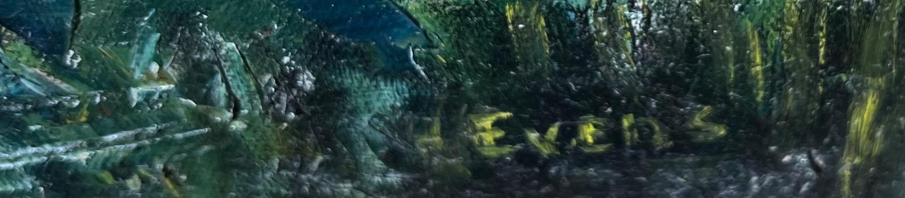 The garden in the summertime ( oil on canvas)