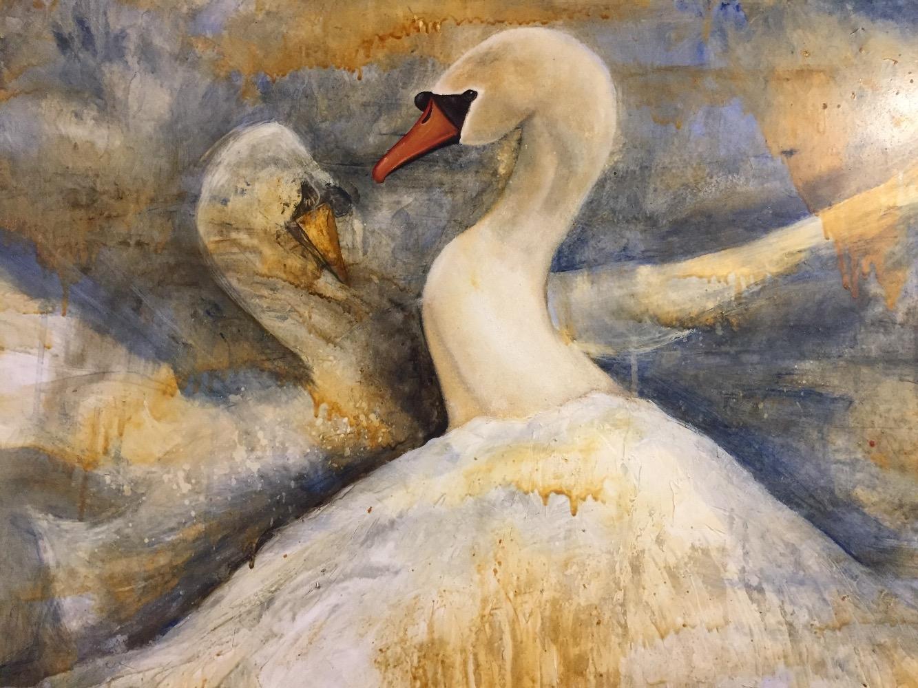 The swan couple