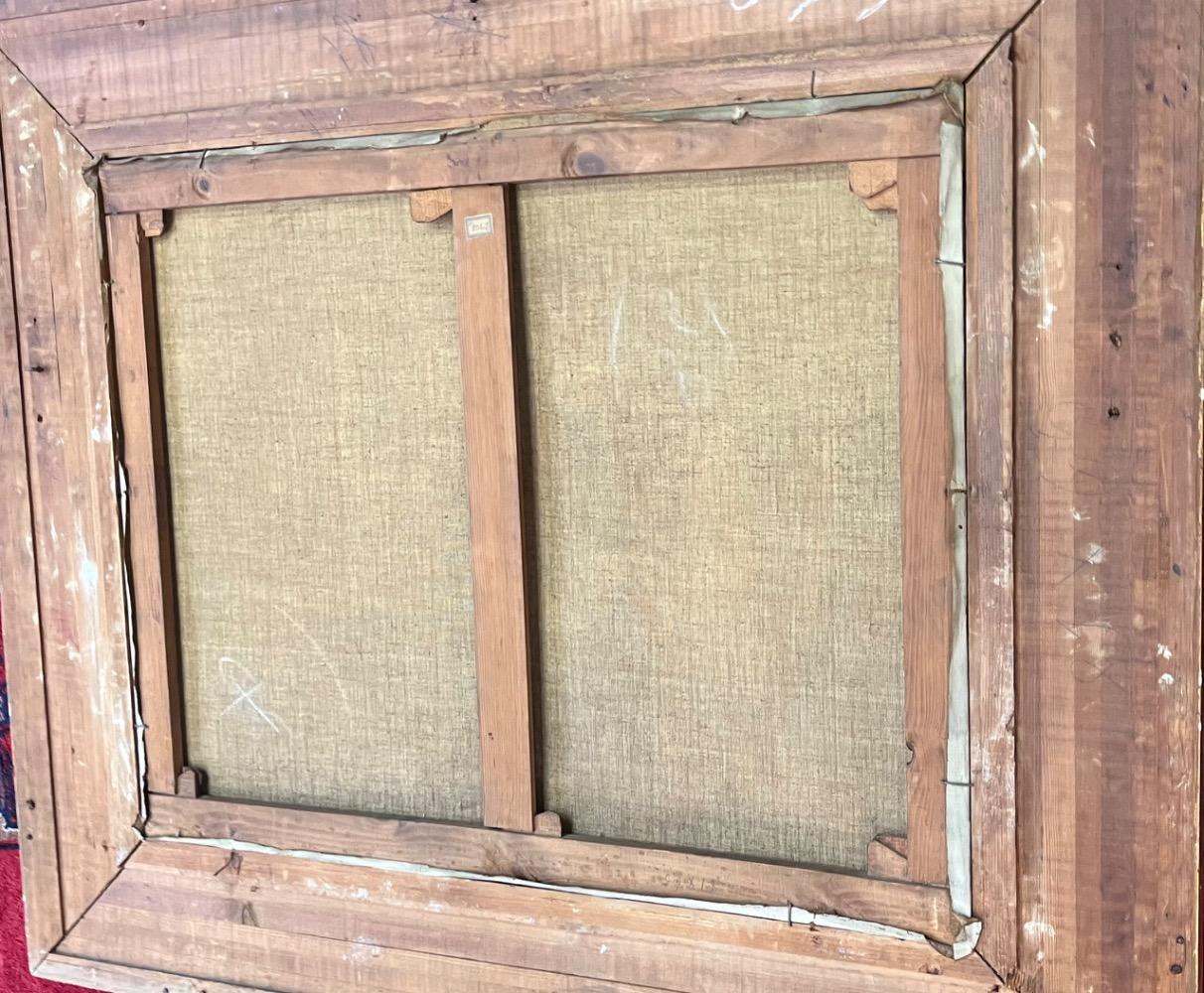 Time for a coffee ( oil on canvas)