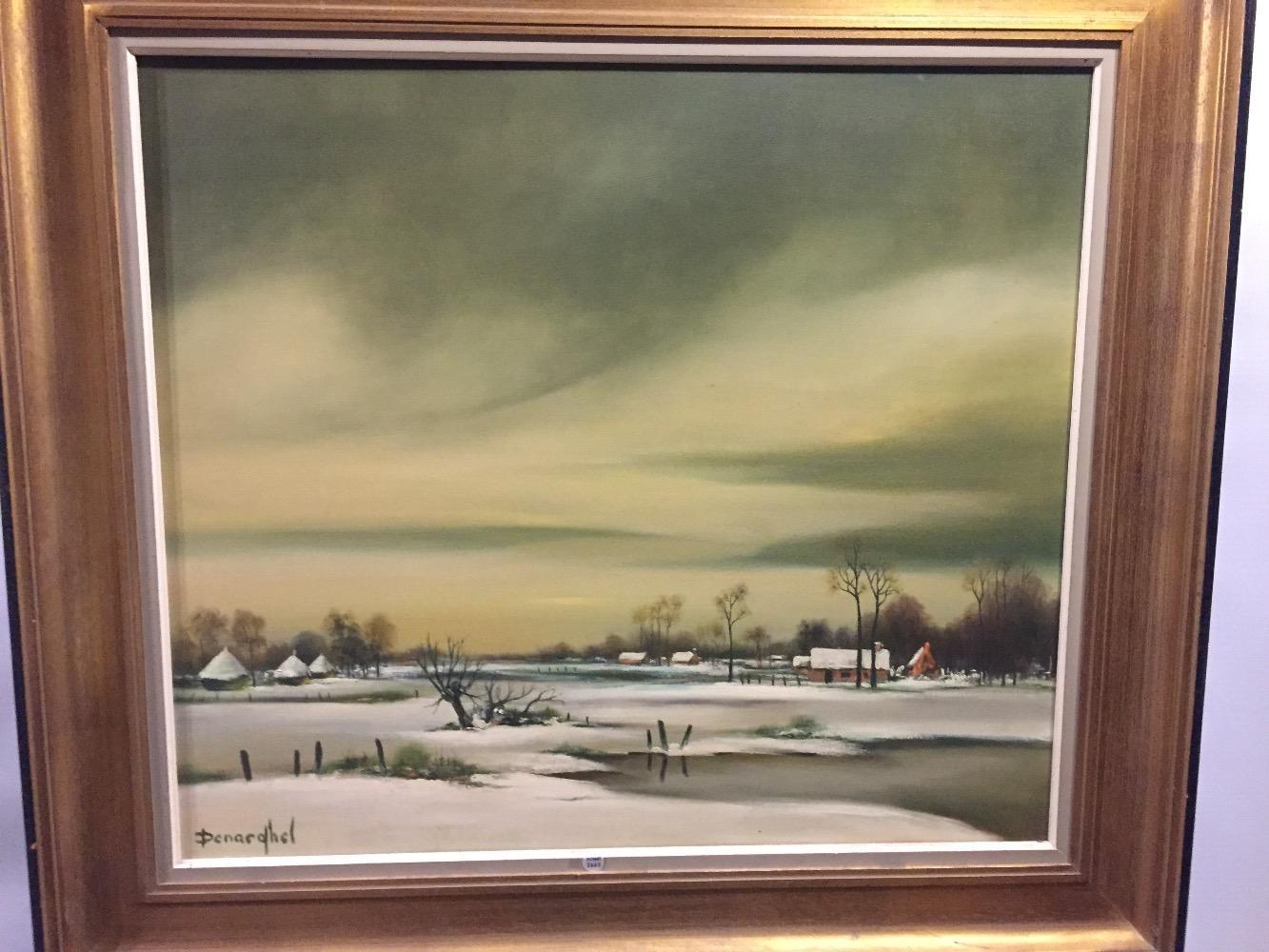 Wintertime in Flanders 