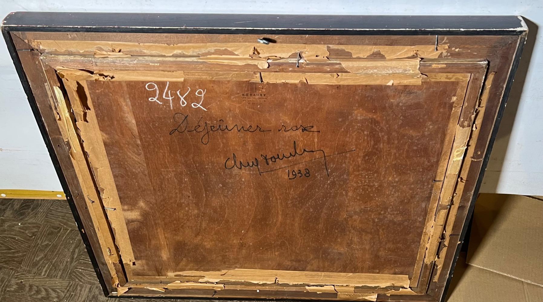 Breakfast ( oil on panel )