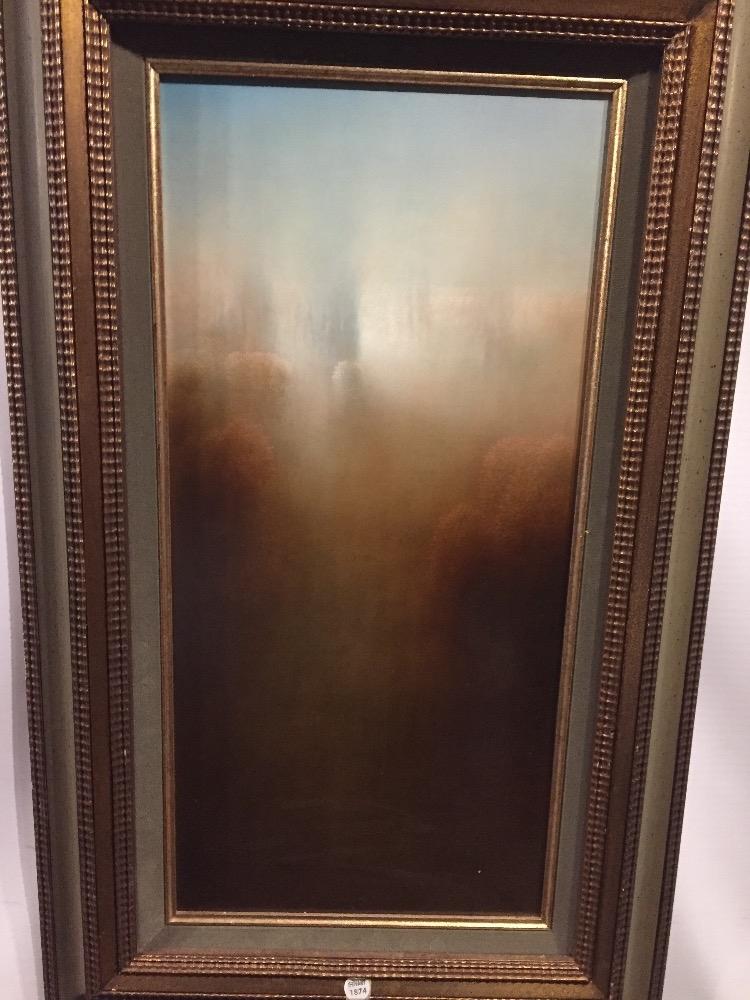 A pair of magical forest views