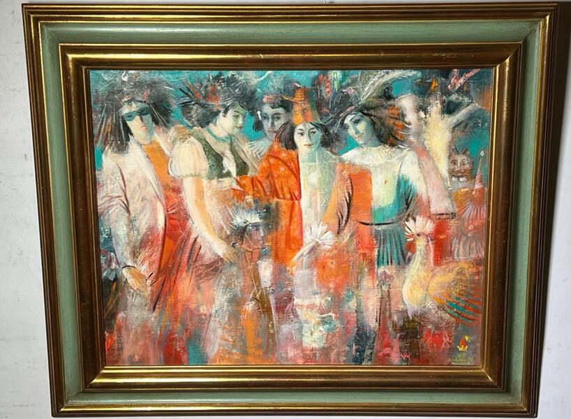 Carnivale ( oil on canvas )