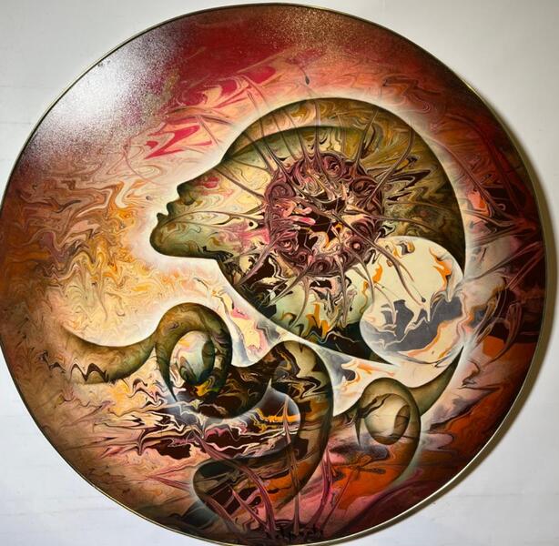 Illumination III ( oil on panel )