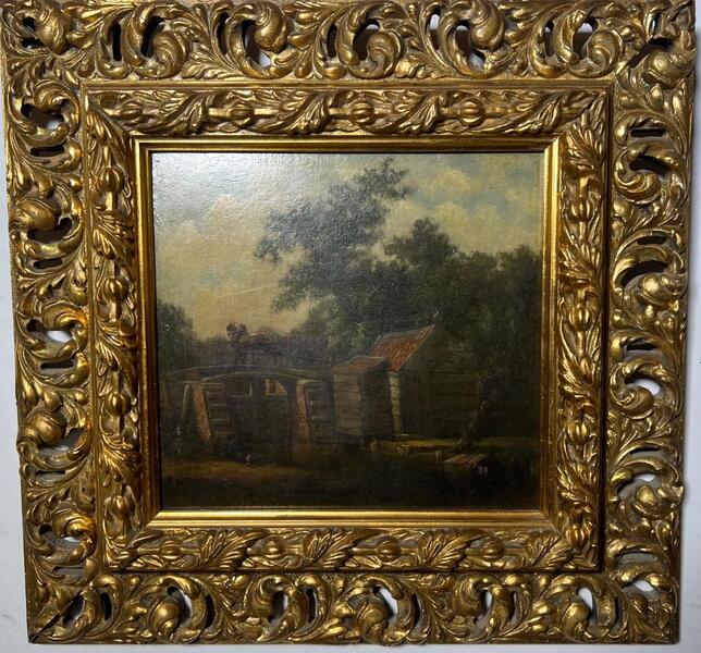 Coming home ( oil on panel )