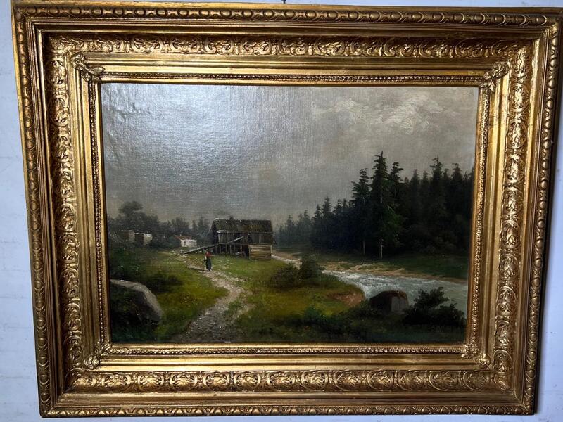 Coming home ( oil on canvas )