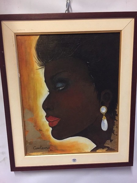 Portrait of a opera singer 