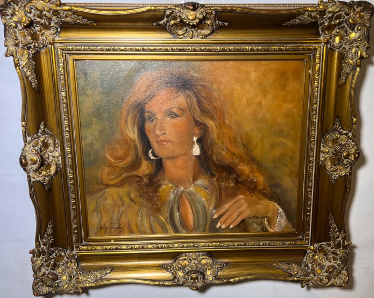 Dalida ( oil on canvas )