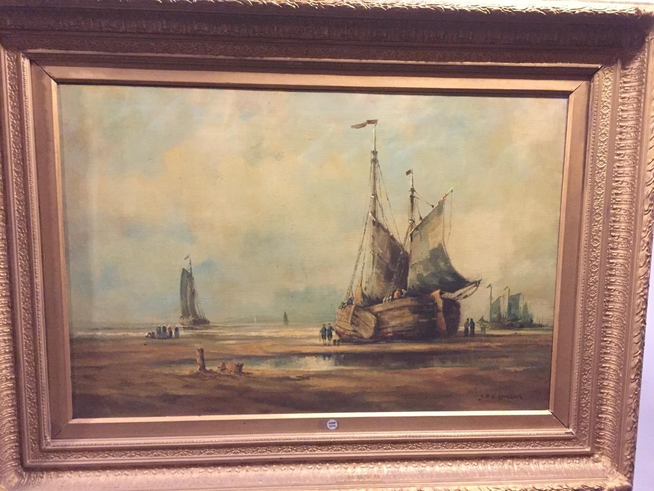 Boats at the beach