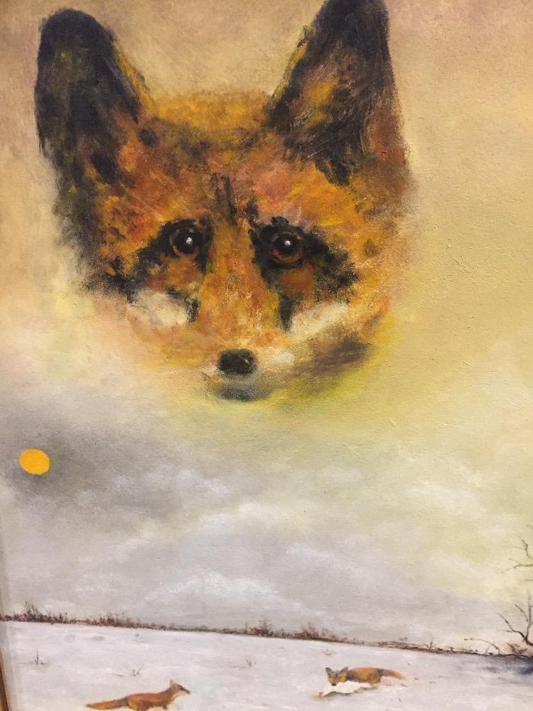 Fox in the winter
