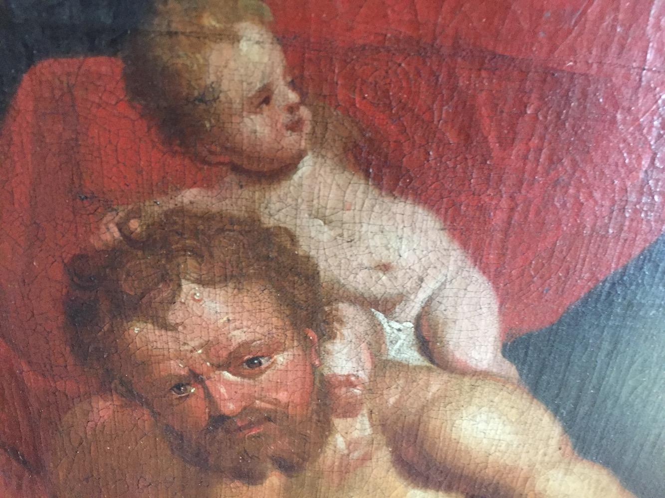 Saint Christopher (oil on canvas)