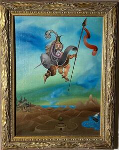 Flying high ( oil on canvas )