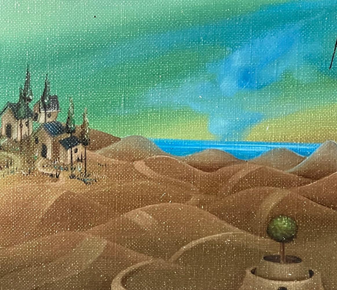 Flying high ( oil on canvas )