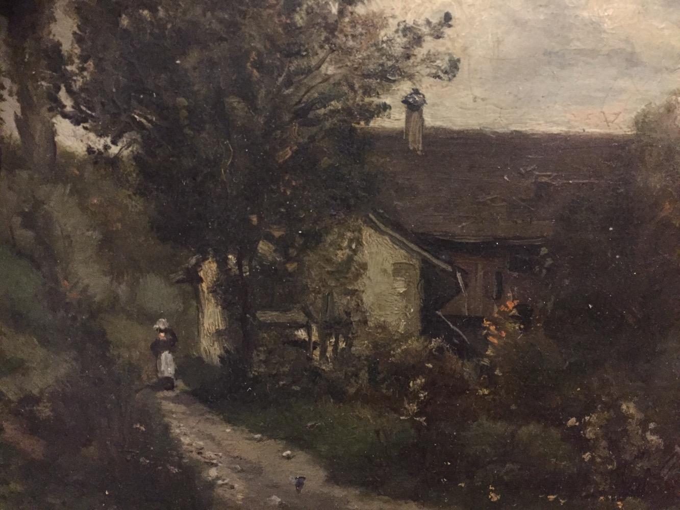 Woman at the farm