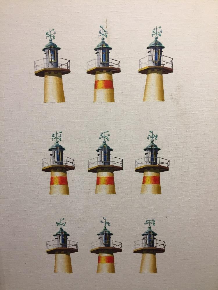 The lighthouses (a pair )