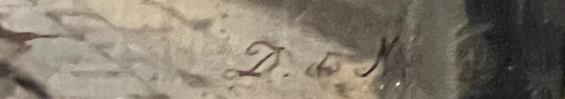 Interior in Flanders ( oil on canvas)