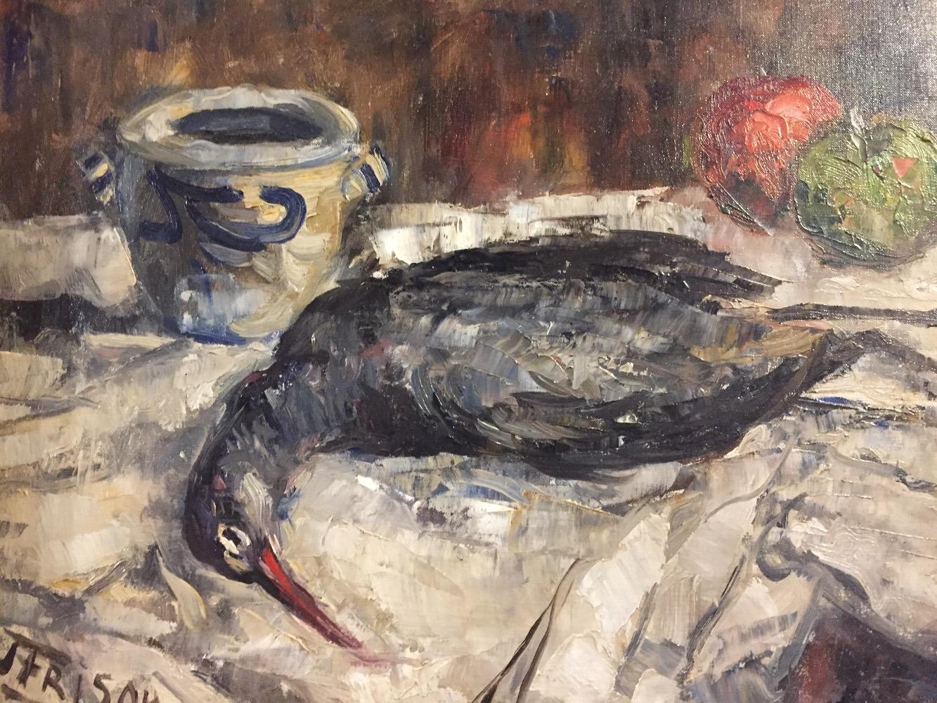 Stillife with bird