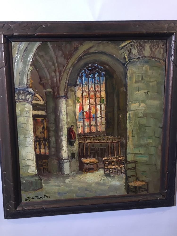 Interior of a chapel