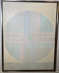 Opus 45 B ( oil on canvas )