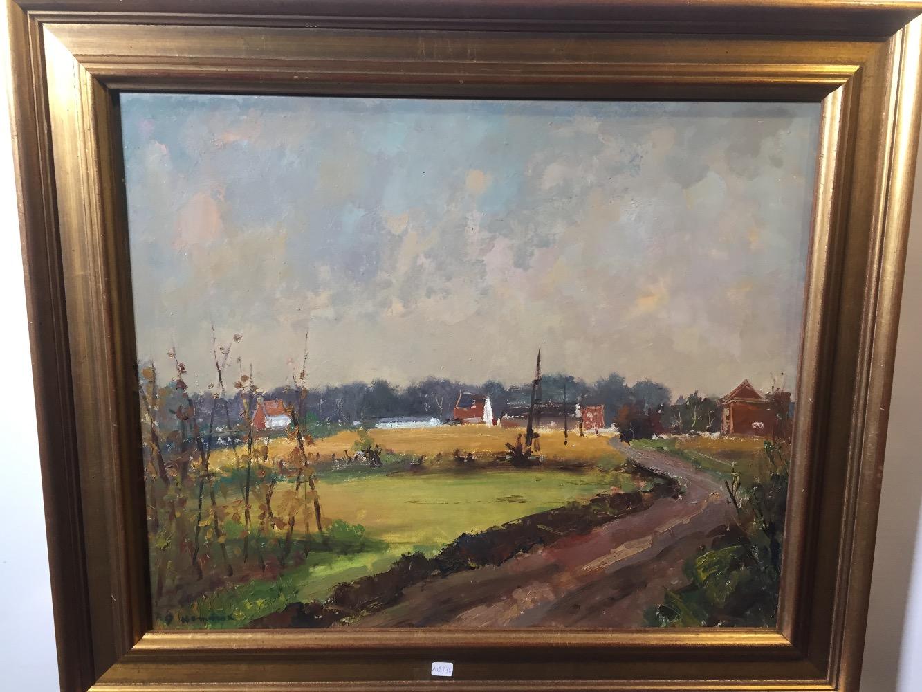 The way to the village 