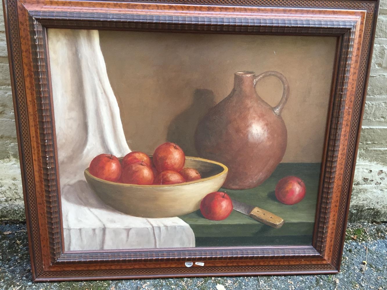 Stillife with apples