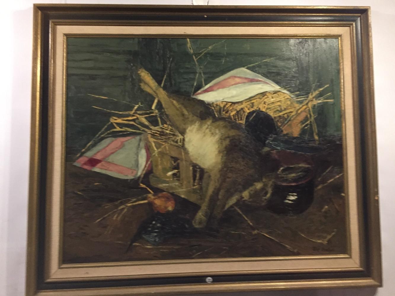 Stillife with a hare