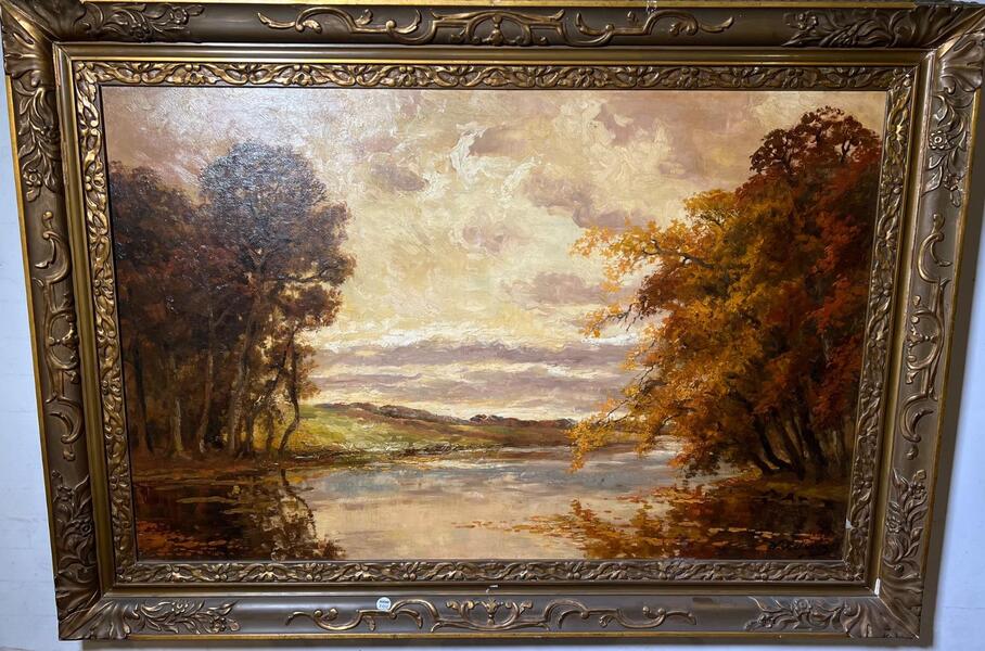 Riverside in the autumn