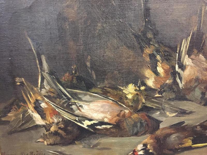 Stillife with birds 