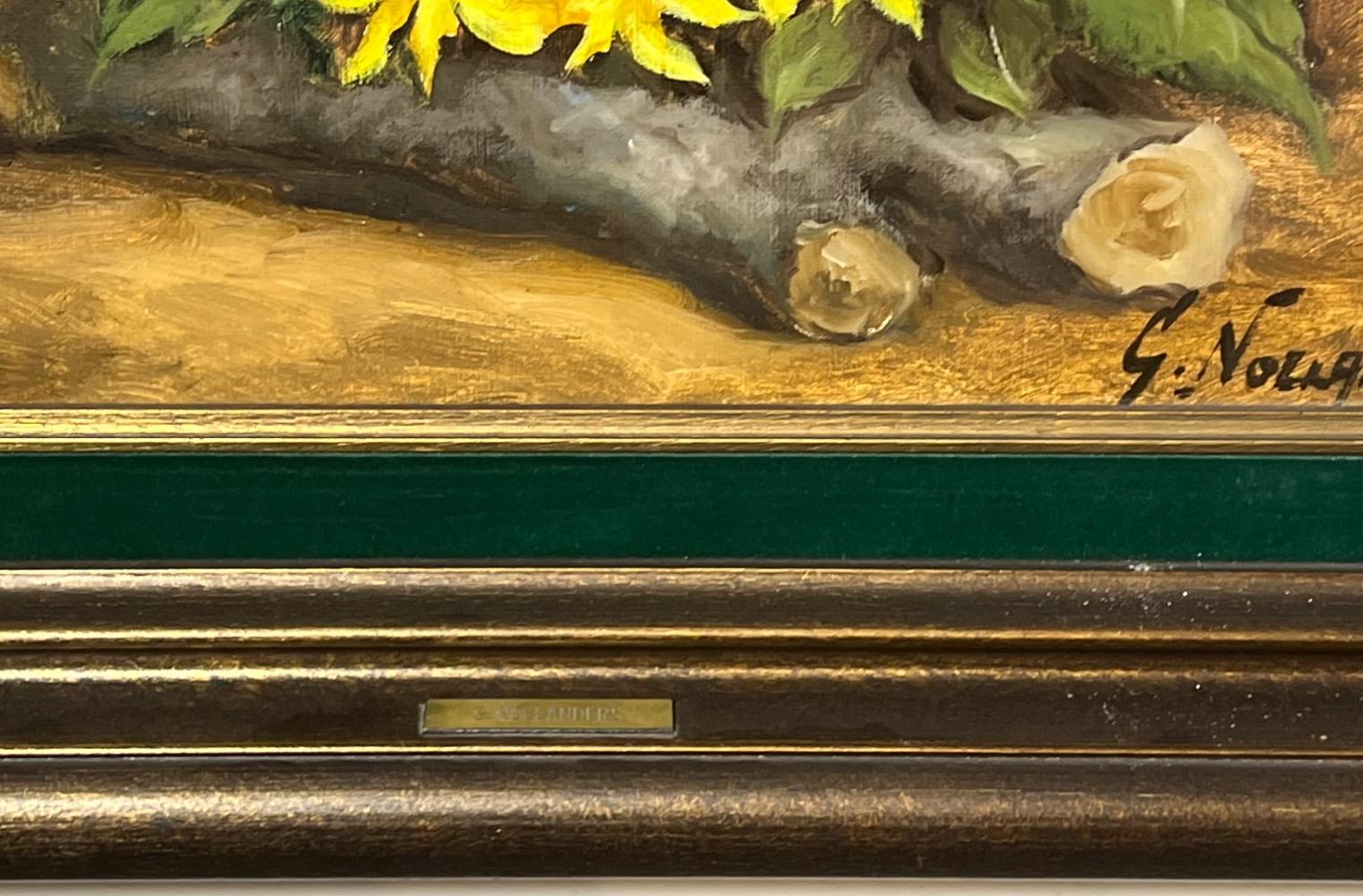 Stillife with flowers ( oil on canvas)