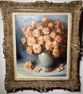 Stillife with flowers ( oil on canvas)