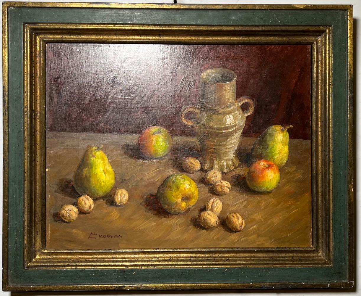 Stillife with fruit ( oil on canvas )