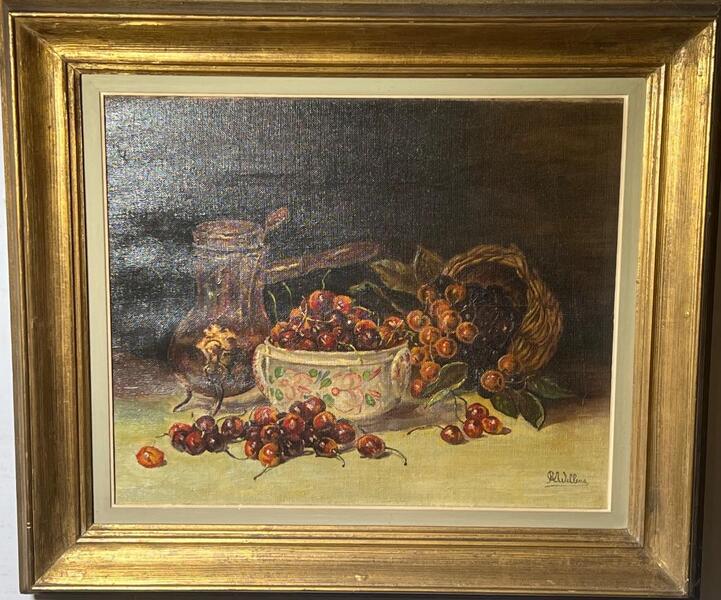 Stillife with fruit ( oil on canvas)