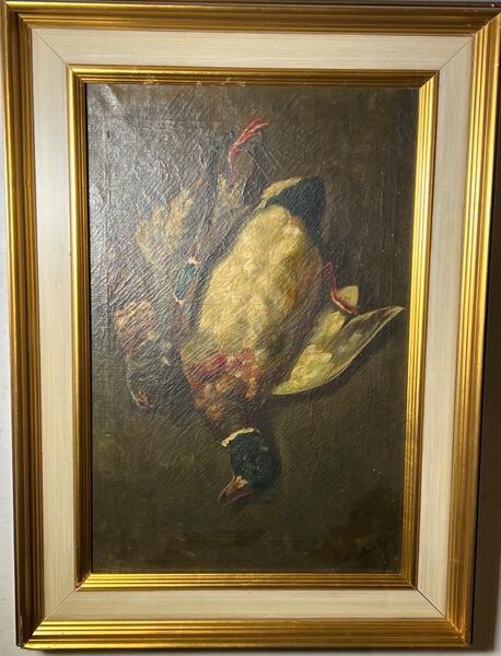 Stillife with game ( oil on canvas ) Stillife with game ( oil on canvas )