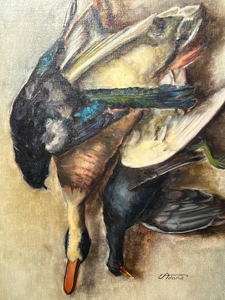 Stillife with game ( oil on canvas )