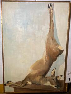 Stillife with game ( oil on canvas )