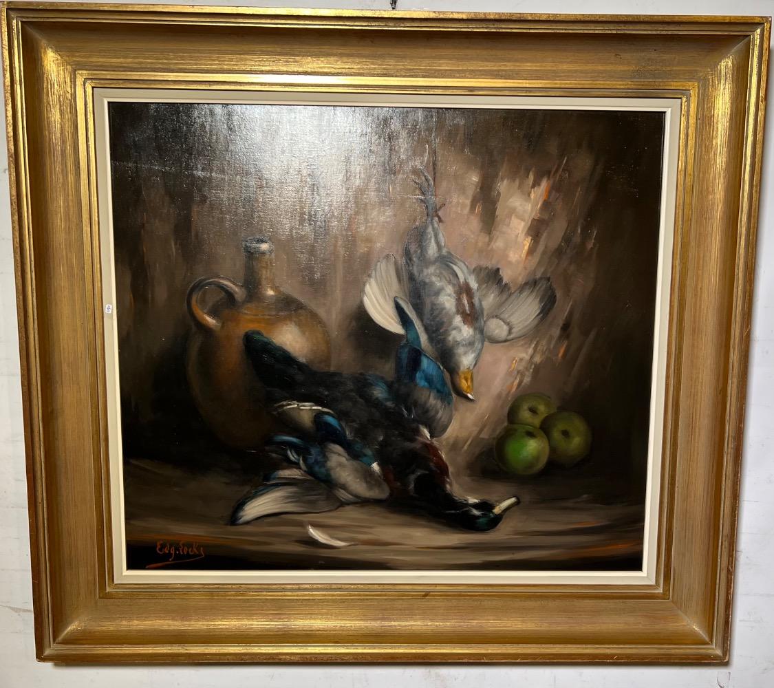 Stillife with game ( oil on canvas)