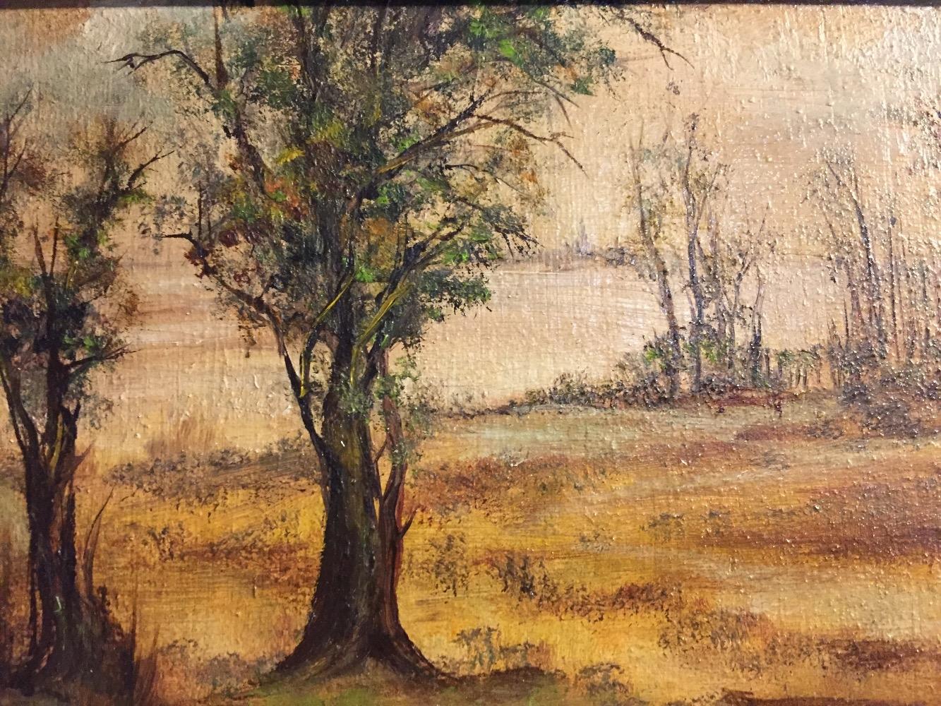 Landscape with trees