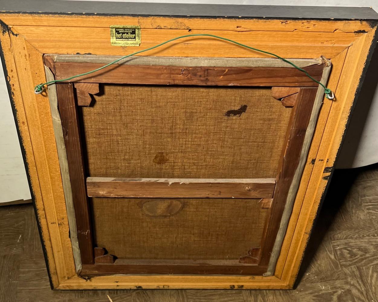 The Gypsy girl ( oil on canvas )