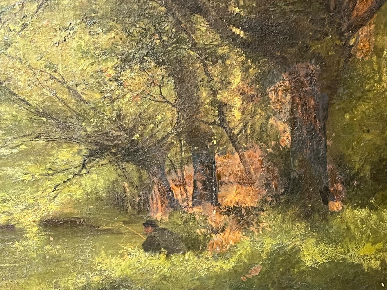 The happy fisherman ( oil on canvas)
