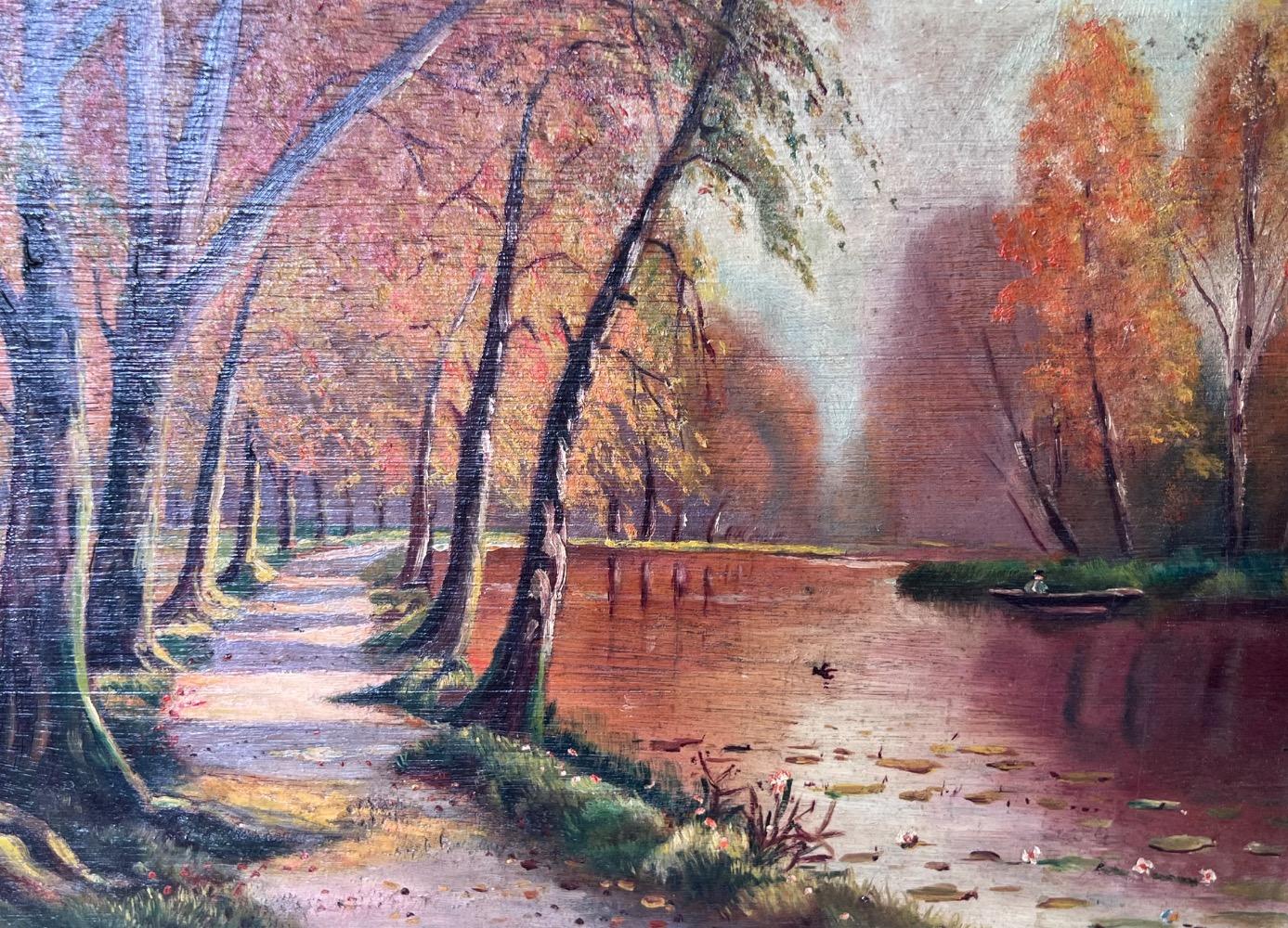The happy fisherman ( oil on panel)
