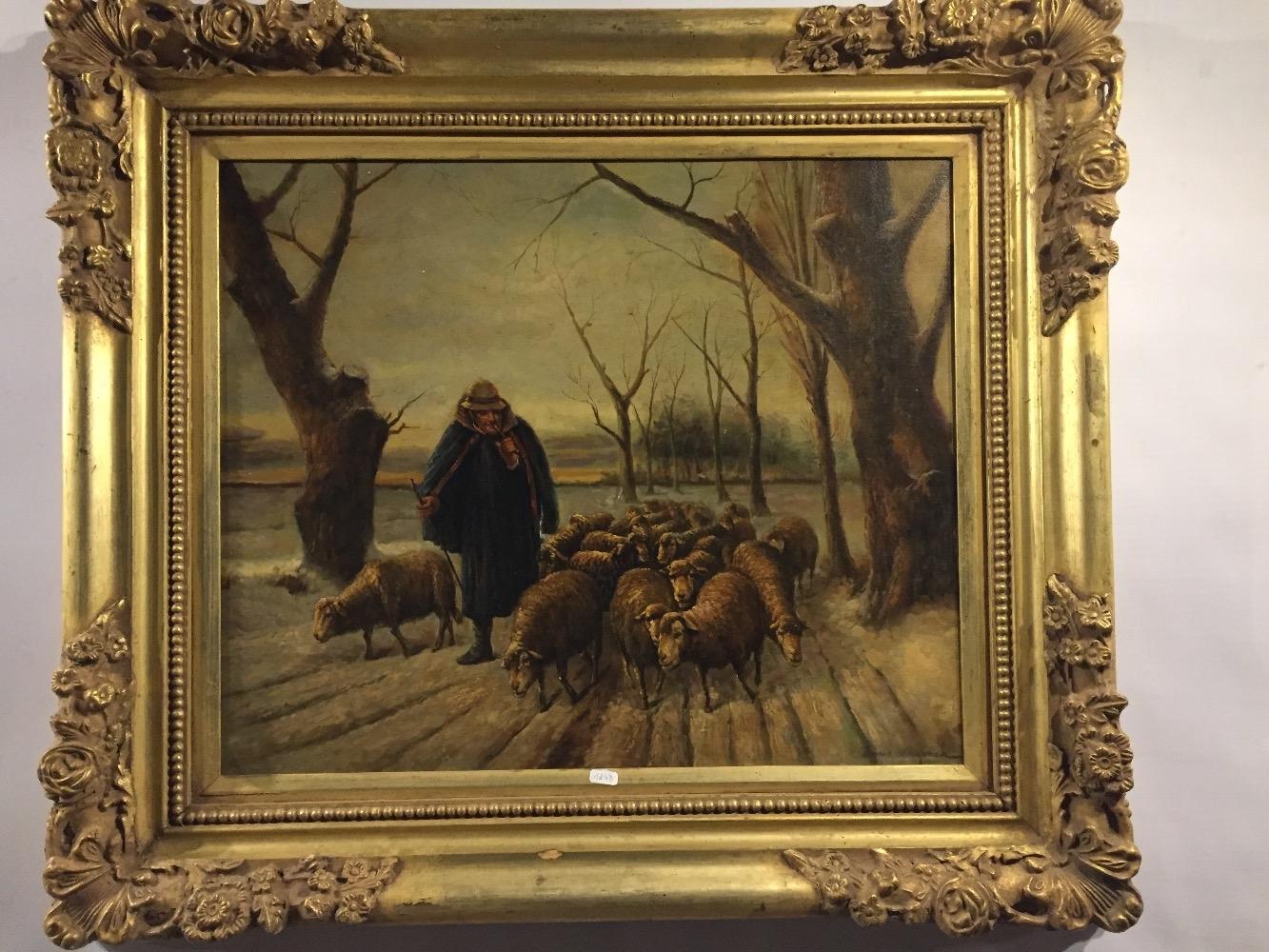 The happy shepherd 