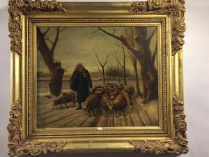 The happy shepherd 