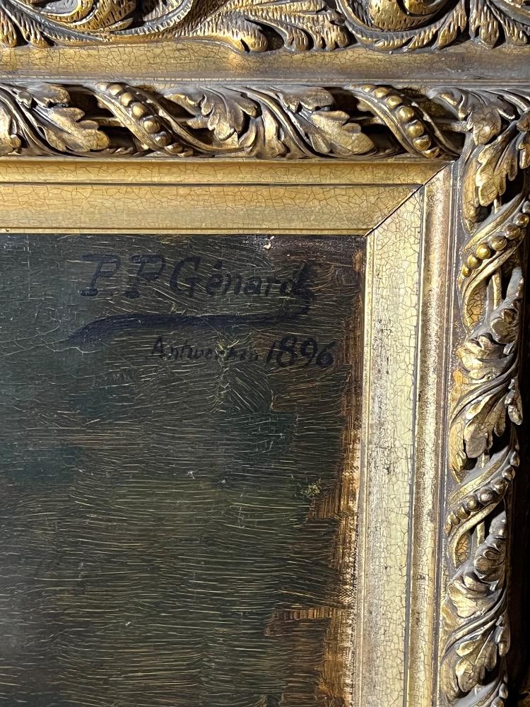 The noble landlord ( oil on canvas )