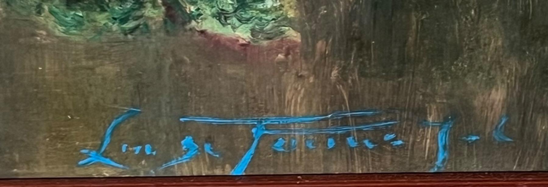 The pantry ( oil on panel )